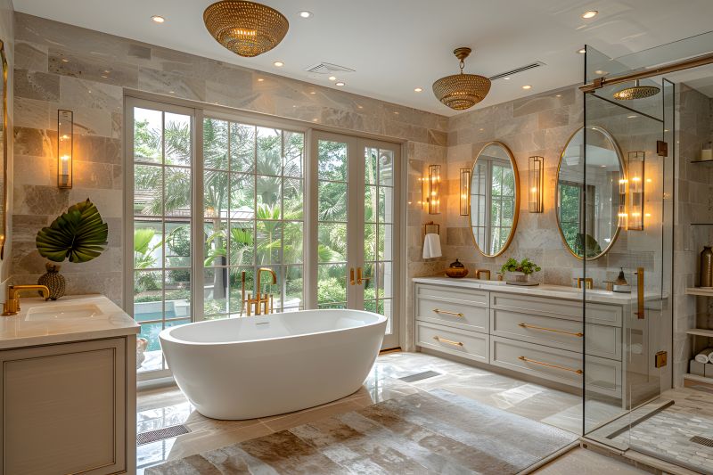 Luxury Bathtub Area